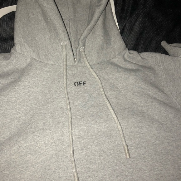 Off-white checkered hoodie - Picture 4 of 8